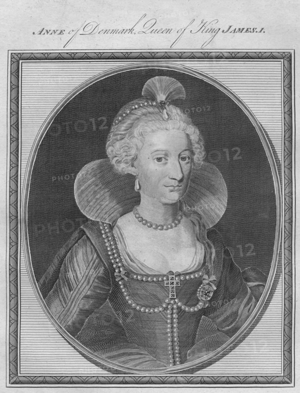 Anne of Denmark, Queen of King James I', 1786.
