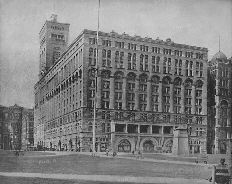 The Auditorium, Chicago', c1897.