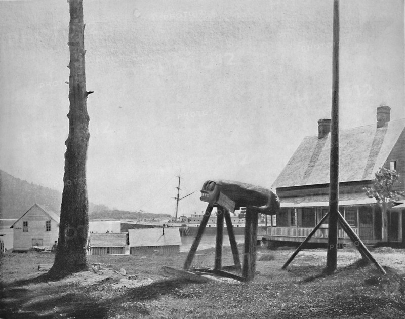 Fort Wrangel, Alaska', c1897.