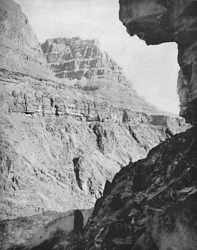 Grand Canyon of the Colorado, Arizona', c1897.