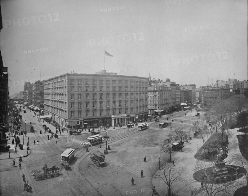 Fifth Avenue and Madison Square, New York', c1897.