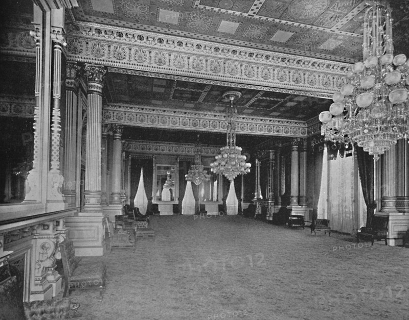 East Room of the White House, Washington, D.C.', c1897.