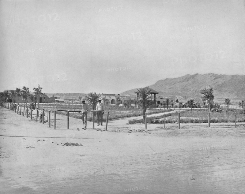 The Plaza, El Paso, Texas', c1897.