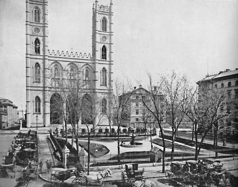 Place d'Armes, Montreal, Canada', c1897.