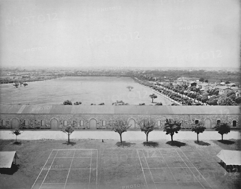 Parade Grounds, San Antonio, Texas', c1897.