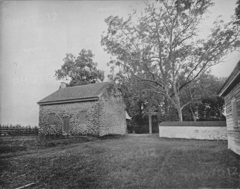 Quaker Meeting House, Battlefield of Princeton, New Jersey', c1897.