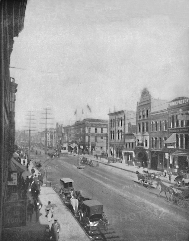 Washington Avenue, Minneapolis, Minnesota', c1897.