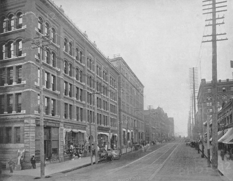 Second Street, Seattle, Washington', c1897.
