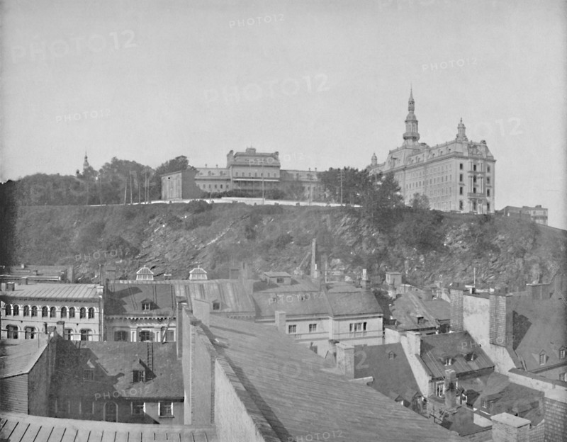 Laval University Buildings, City of Quebec', c1897.