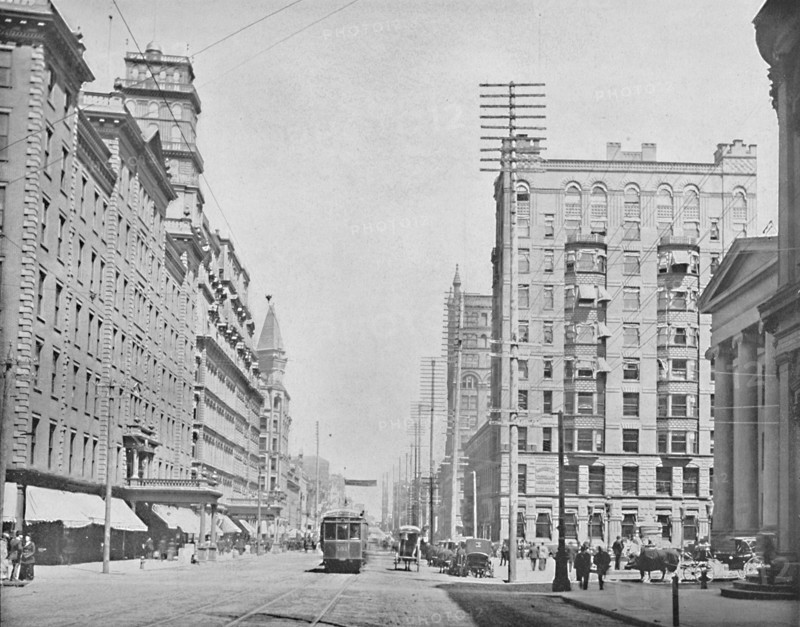 Main Street, Rochester, New York', c1897.