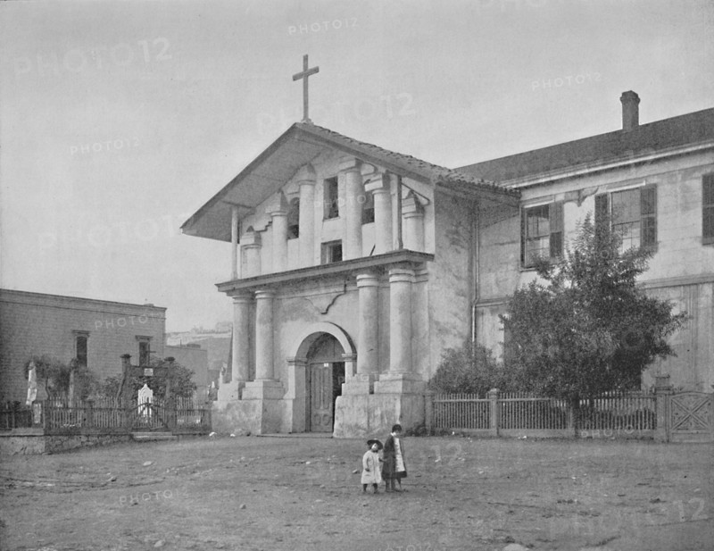 Mission Dolores, San Francisco, California', c1897.