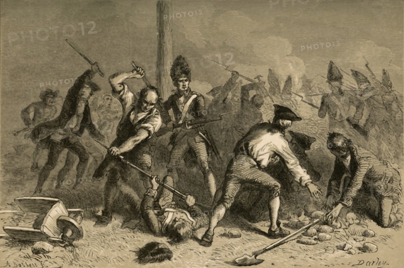 Defence of the Liberty Pole in New York', (1877).