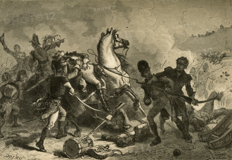 Battle of New Orleans - Death of General Pakenham', (1878).