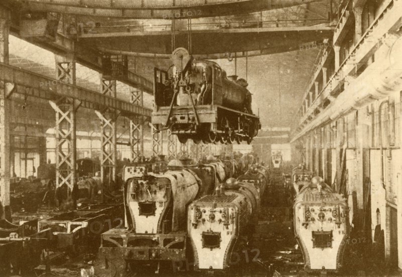 In the Erecting Shop.', c1930.