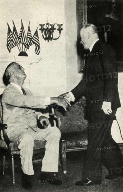 President Benes visits F. D. Roosevelt in 1942', (1947).