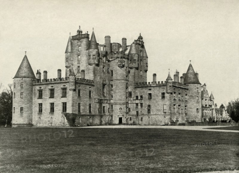 'Glamis Castle, The Ancestral Home of Queen Elizabeth', 1937. Creator: Unknown.