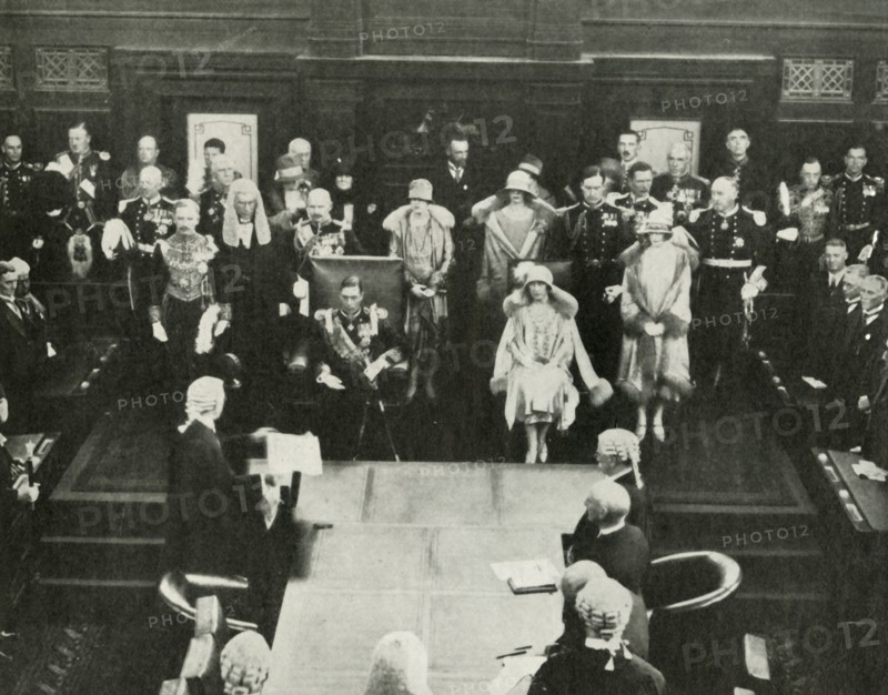 'Canberra, Australia. Their Majesties Opening the First Federal Parliament, May 9th, 1927', 1937. Creator: Unknown.