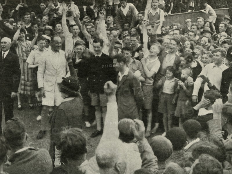 'His Majesty at His Boys' Camp at Southwold', 1937. Creator: Unknown.