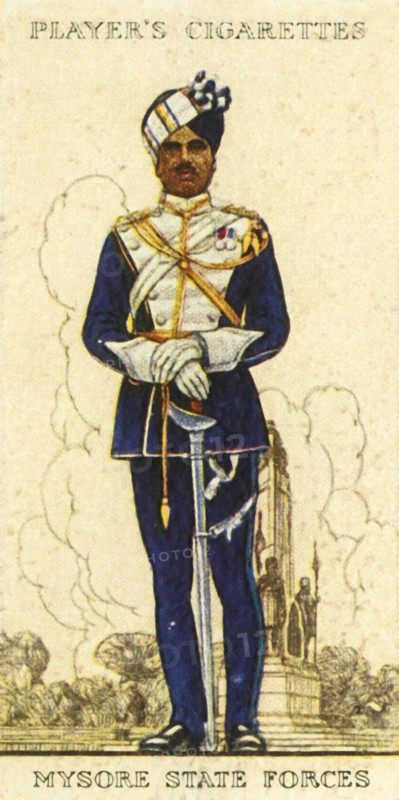 Mysore State Forces', 1936.