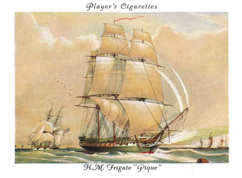 H.M.Frigate "Pique", 1936.