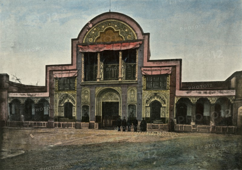 Teheran. Porte Du Palais Du Schah', (Gate of the Palace of the Shah - Tehran), 1900.