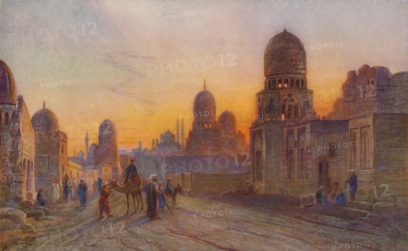The Tombs of the Kaliphs, Cairo', c1850-1906, (1906).