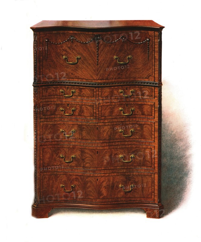 Mahogany Escritoire, 1907 (1908).