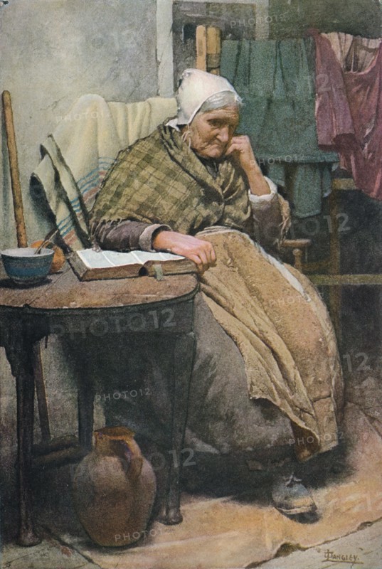 An Old Cornish Woman', c1880, (1906).