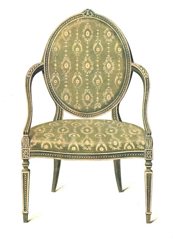 Painted Chair, 1908.