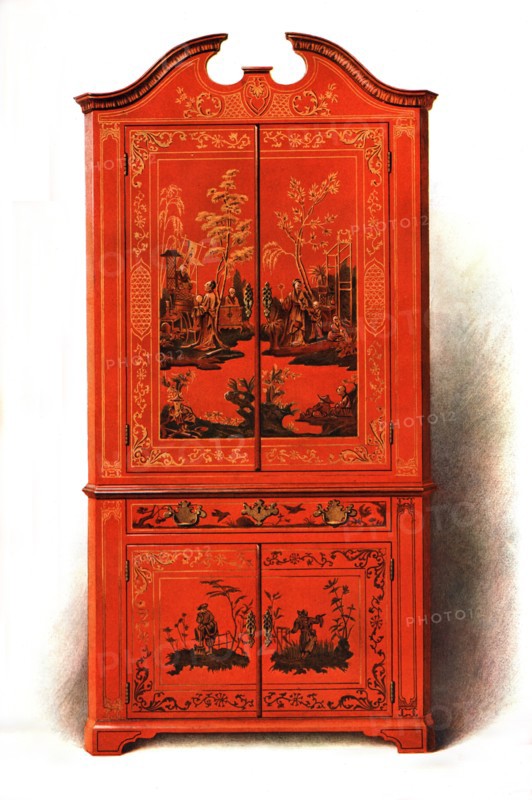 Red Lacquer Cabinet, 1907 (1908).