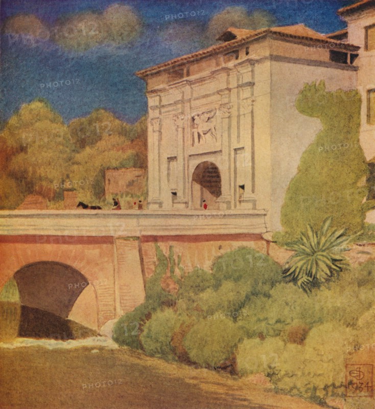 Porta Cavour, Treviso', 1934, (1936).