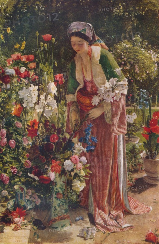 In The Bey's Garden', 1865, (1920).