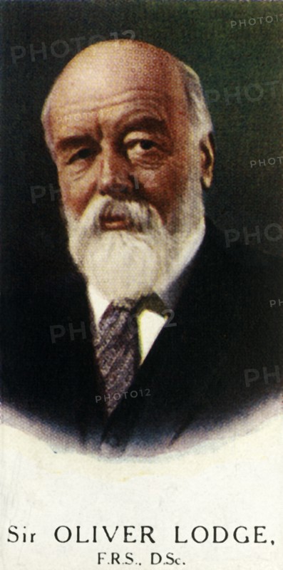 Sir Oliver Lodge, F.R.S., D.Sc.', 1927.