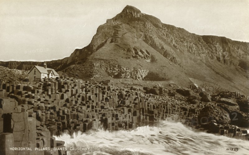 Horizontal Pillars, Giants Causeway', late 19th-early 20th century.