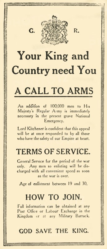 The First Advertisement', c1914, (1919).