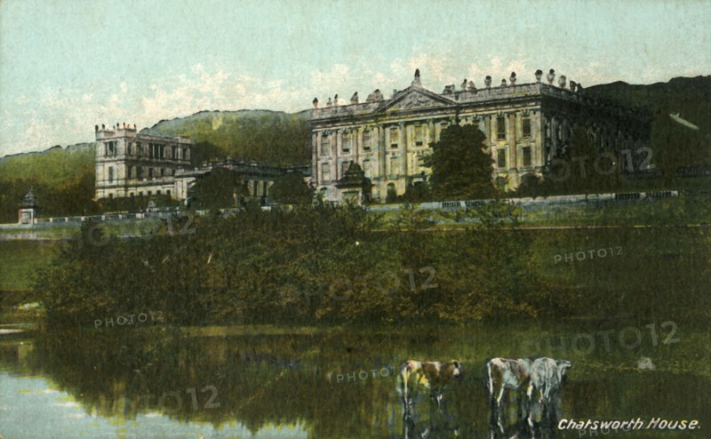 Chatsworth House', late 19th-early 20th century.