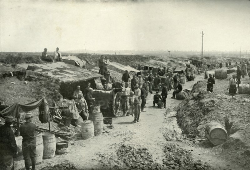 French Field-Service Kitchens Behind the Firing Line', (1919).