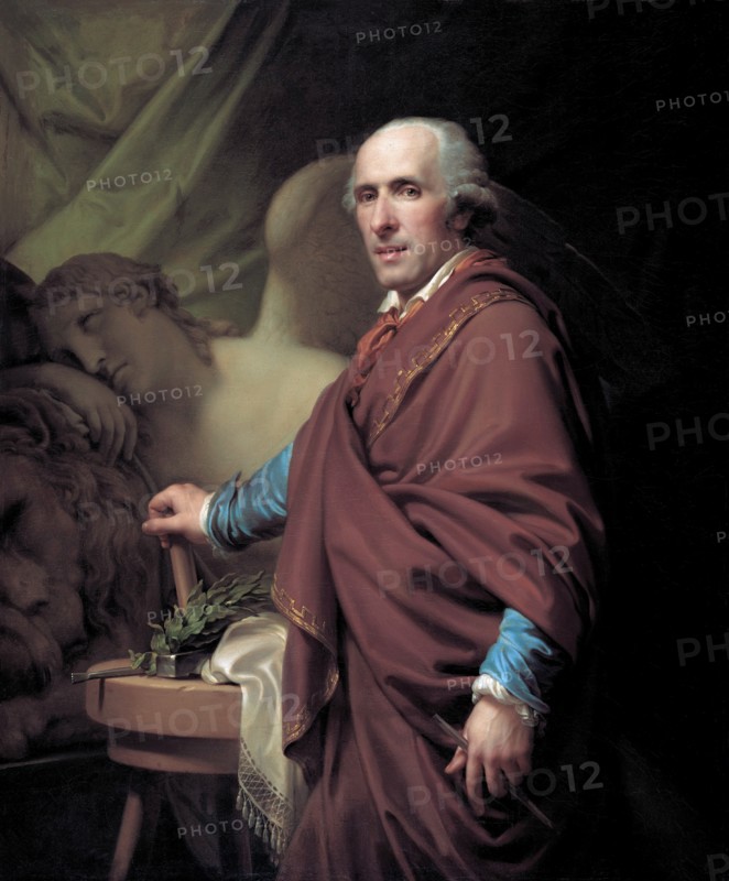 Portrait of the sculptor Antonio Canova (1757-1822), 1806.