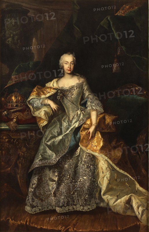 Maria Theresa as the Queen of Hungary, 1740-1741.