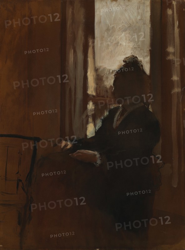 Woman at the window, 1871-1872.