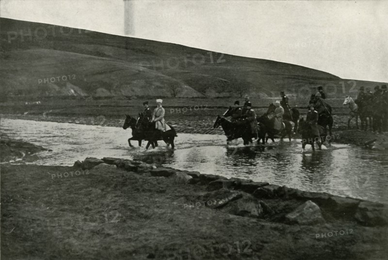 The Grand Duke Michael and his Staff', (1919).