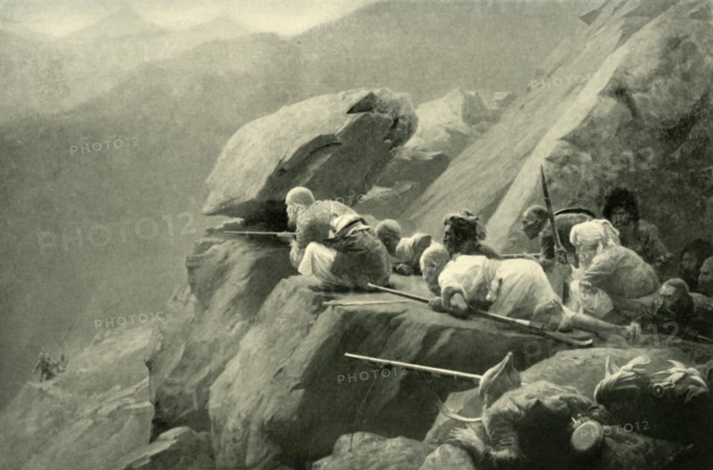 An Ambuscade', (1901).