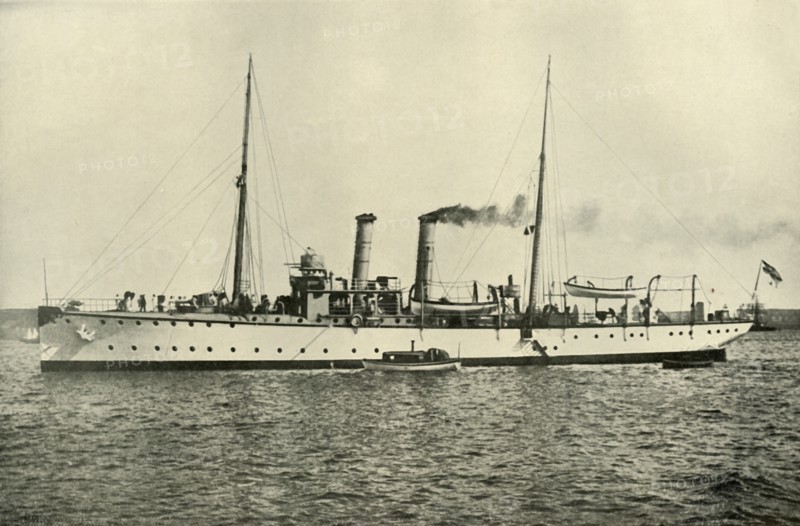 The German Gunboat "Panther"', (1919).