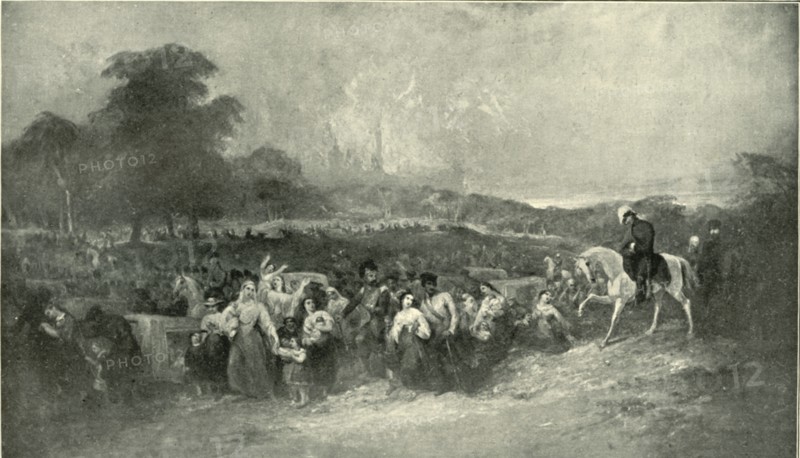 The Relief of Lucknow - Leading the Sufferers to the British Camp', (1901).