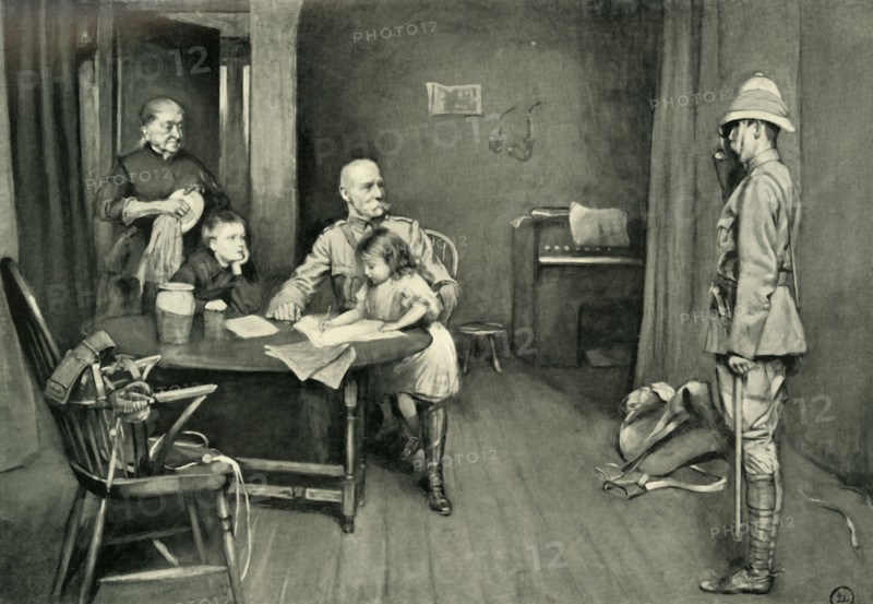 'Lord Roberts at the "Orange Grove" Inn