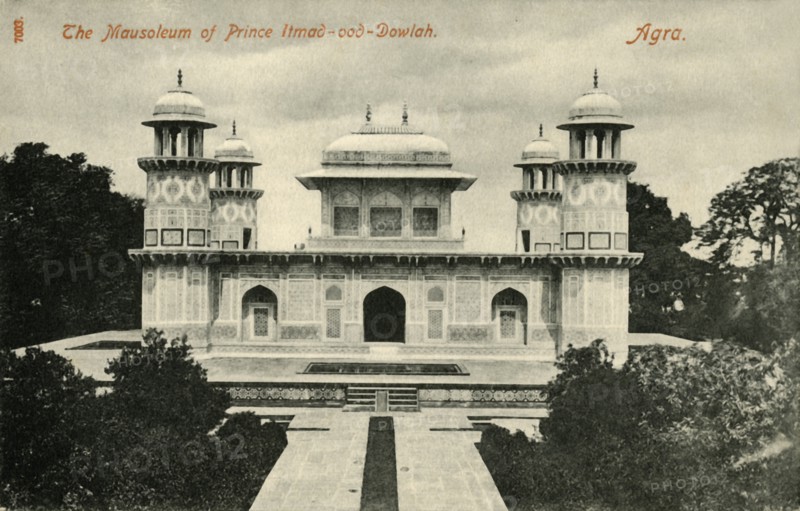 The Mausoleum of Prince Itmad-ood-Dowlah. Agra'.
