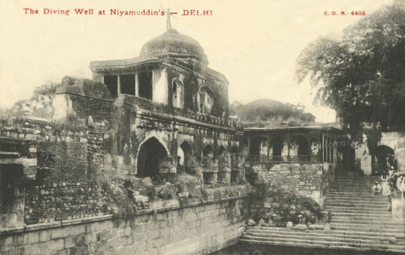 The Diving Well at Niyamudddin's - Delhi'.