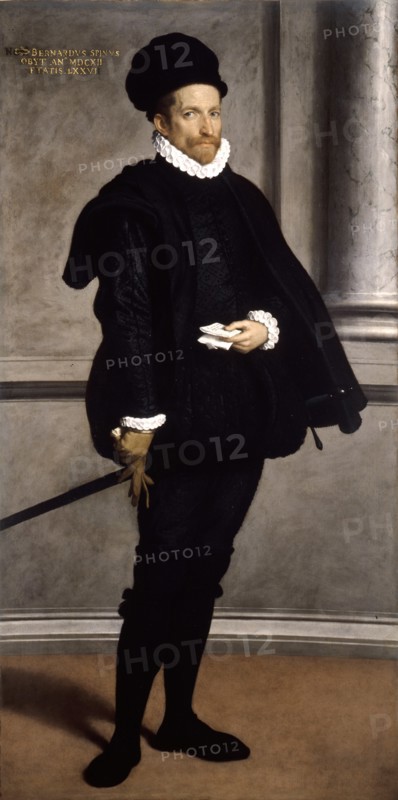 Portrait of Bernardo Spini, ca 1573-1575.