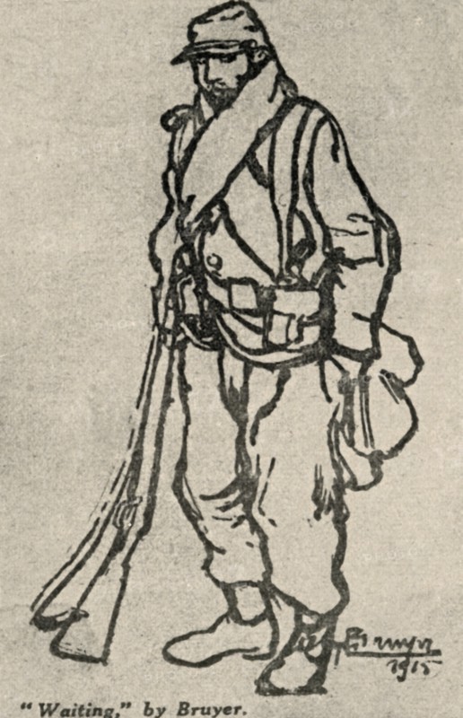Waiting', 1915, (1924).