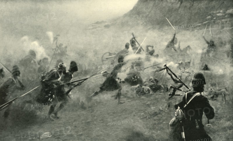 Battle of Kandahar - "The 92nd Are To Take The Guns"', (1901).